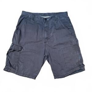 crazy Vintage y2k skate faded black wrangler cargo shorts 32